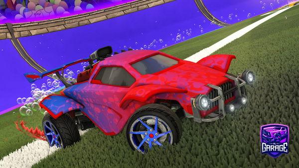 A Rocket League car design from bmxgic