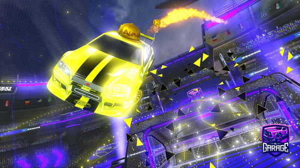 A Rocket League car design from Pokeninja