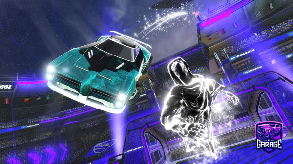 A Rocket League car design from kampfkaro