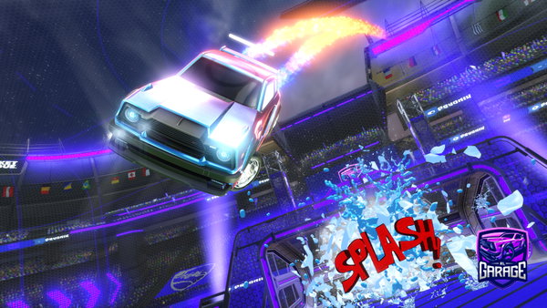 A Rocket League car design from Hanneso