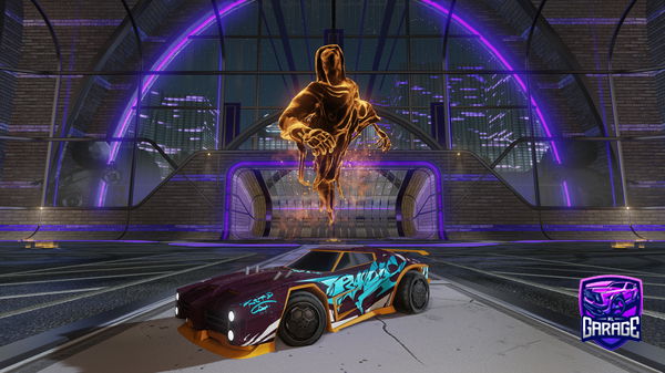 A Rocket League car design from GurkenSalat4444