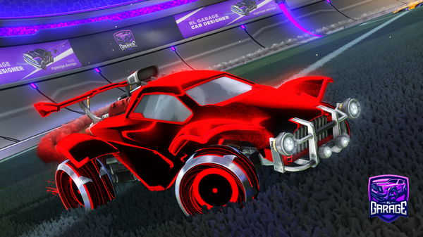 A Rocket League car design from Mysto07_
