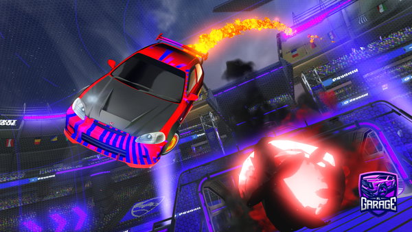 A Rocket League car design from AJ-102