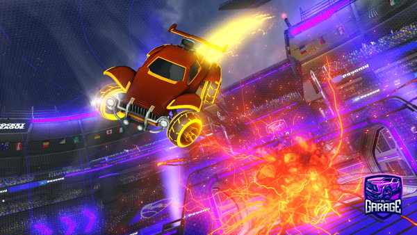 A Rocket League car design from Nowimjustchill