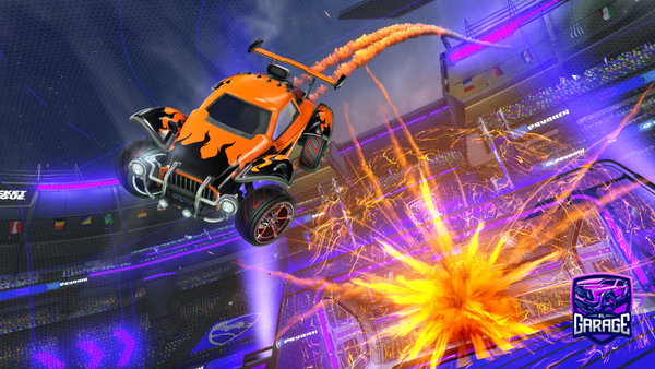 A Rocket League car design from Scarlet9917