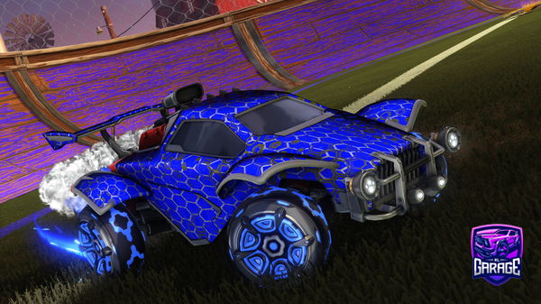 A Rocket League car design from Mec_GAMER