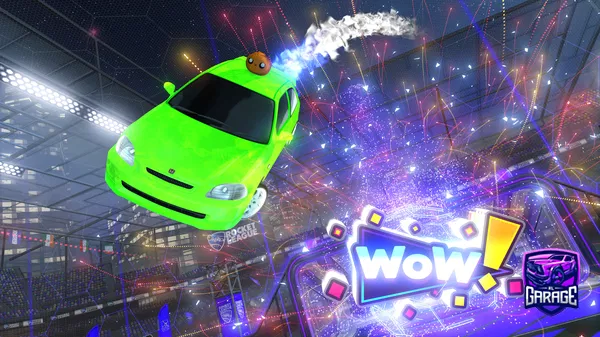 A Rocket League car design from ecatto