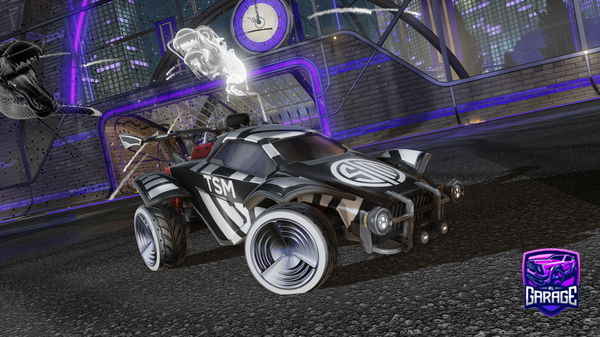 A Rocket League car design from king1818