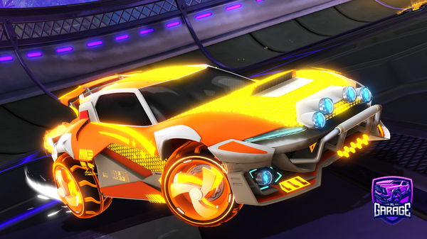 A Rocket League car design from TylerProo