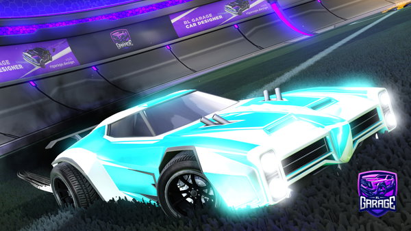 A Rocket League car design from nicolaseye