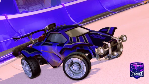 A Rocket League car design from _icy_