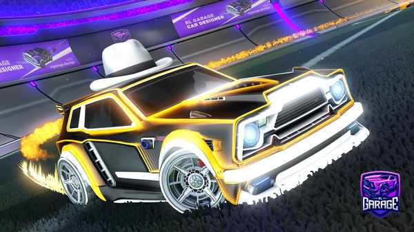 A Rocket League car design from lastnline