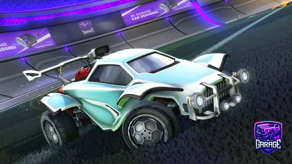 A Rocket League car design from hik587