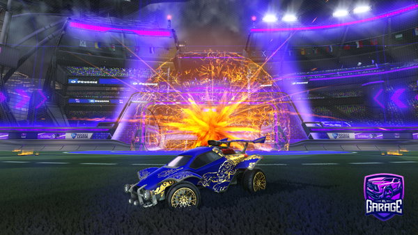 A Rocket League car design from SebbyGod48