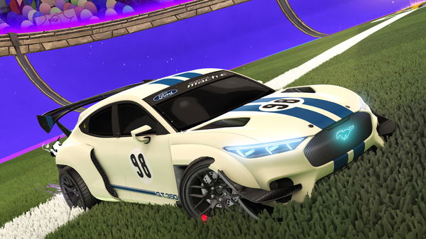 A Rocket League car design from Veme