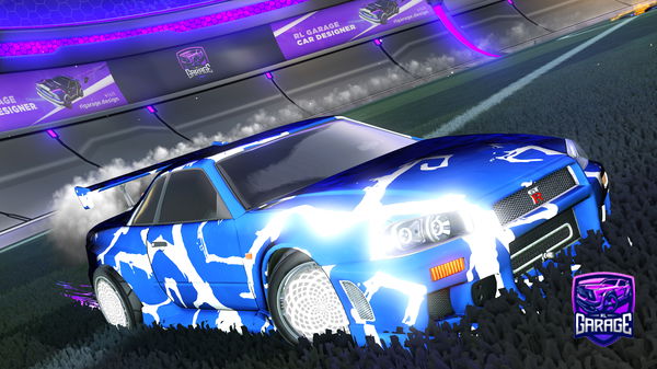 A Rocket League car design from milesdestroysyou