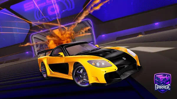 A Rocket League car design from Xtupe_official