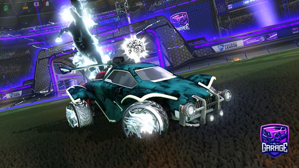 A Rocket League car design from God9834