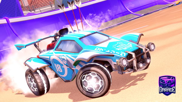 A Rocket League car design from CorbacFR