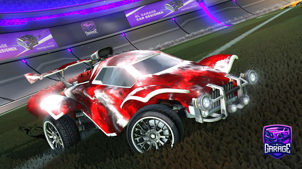 A Rocket League car design from Snipz6