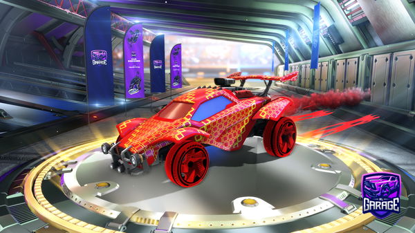 A Rocket League car design from Fergy23