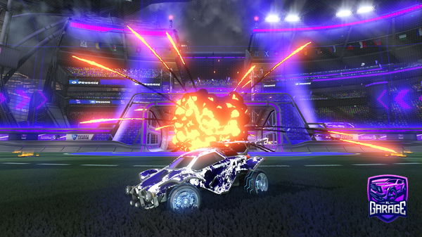 A Rocket League car design from B1gpooman