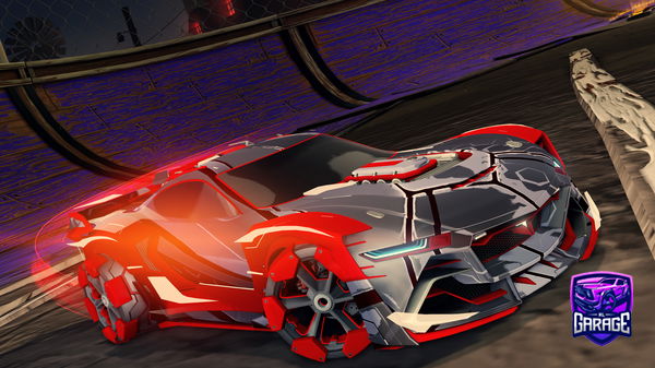 A Rocket League car design from akax17