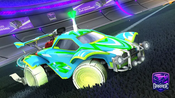 A Rocket League car design from SuperMommy