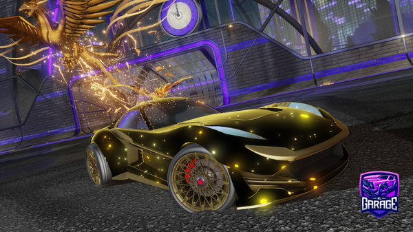 A Rocket League car design from Urmomluvsmemore