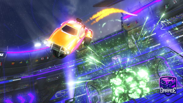 A Rocket League car design from Jajabinks123