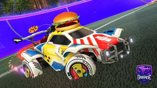 A Rocket League car design from eviatar3469