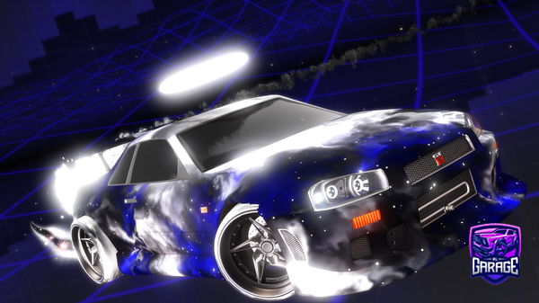A Rocket League car design from MrEthanos