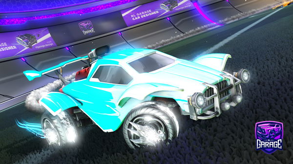 A Rocket League car design from pannd