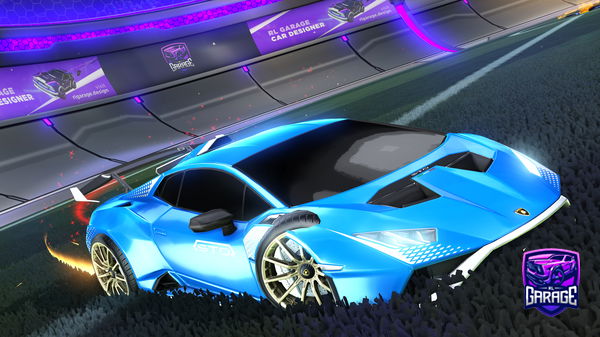 A Rocket League car design from VariedFiber4866