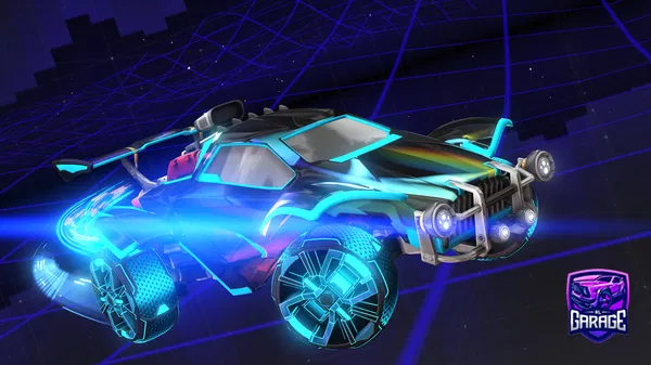 A Rocket League car design from M-GARAGE