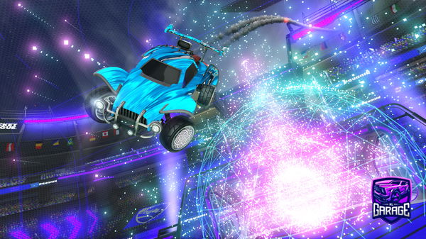 A Rocket League car design from panzilla