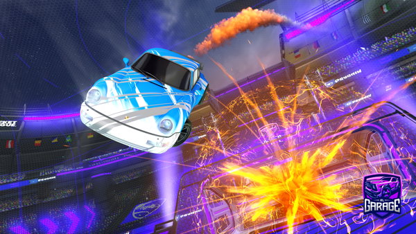 A Rocket League car design from WACKY2BACKY4438