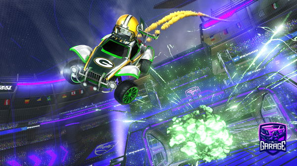 A Rocket League car design from bropo