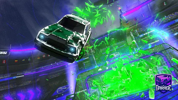 A Rocket League car design from FLIXYNO