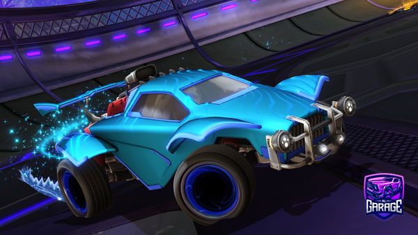 A Rocket League car design from azzyro