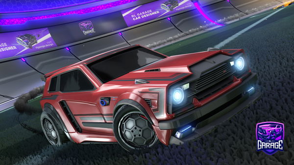 A Rocket League car design from Buddybaseball10