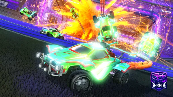 A Rocket League car design from matchbanana