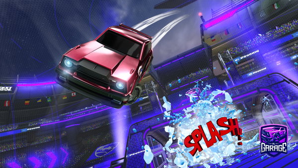 A Rocket League car design from AdamDieGurke