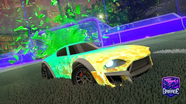 A Rocket League car design from Epicllama56