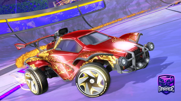 A Rocket League car design from Freezee4ever