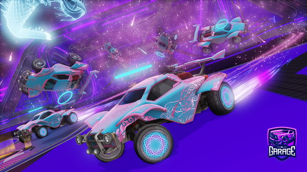 A Rocket League car design from Szerencses13