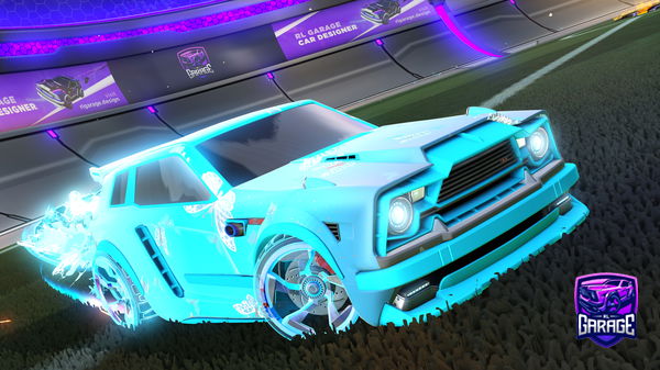A Rocket League car design from Sparkzy12645