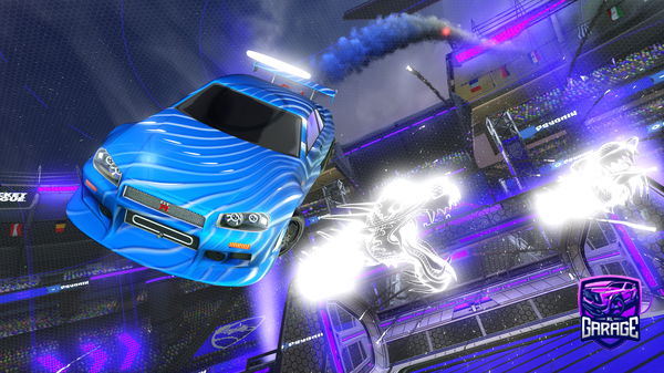 A Rocket League car design from Popp-boy