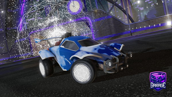 A Rocket League car design from radishsoup