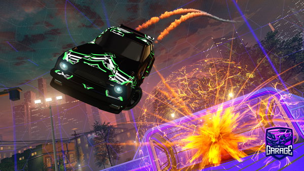 A Rocket League car design from Nxtleveldrip19